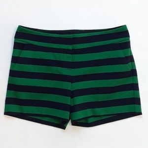 Outback Red Navy & Green Striped Shorts
